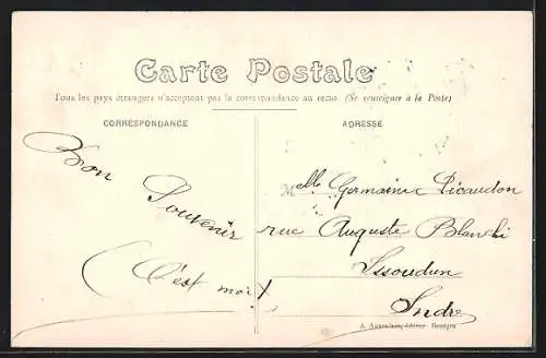 AK Sancoins, Souvenir de Sancoins avec vues multiples