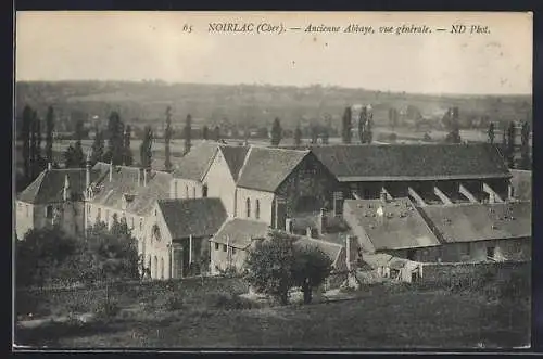 AK Noirlac, Ancienne Abbaye, vue générale