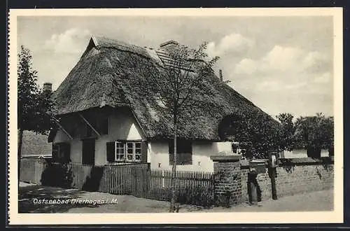 AK Dierhagen i. M., Motiv von einem Haus