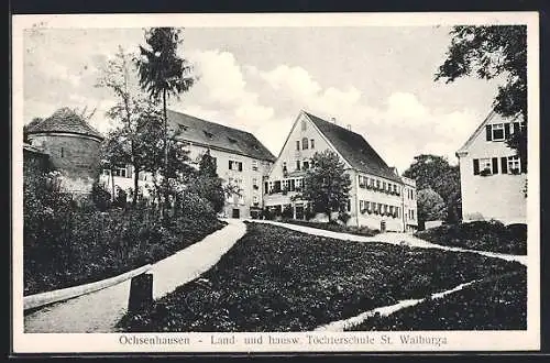 AK Ochsenhausen, Land- und hausw. Töchterschule St. Walburga