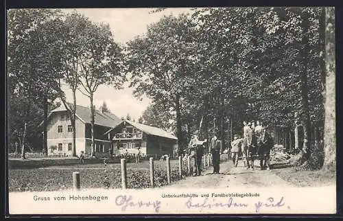 AK Rimbach / Kötzting, Forsthaus & Gasthof Hohenbogen