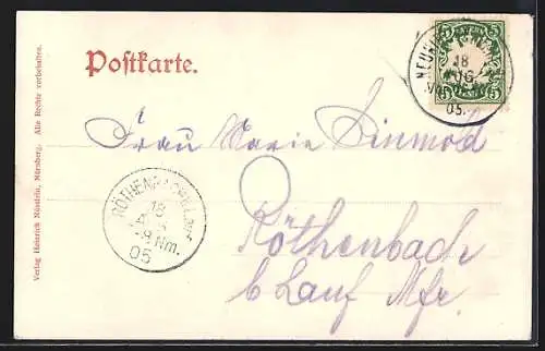 AK Rimbach / Kötzting, Forsthaus & Gasthof Hohenbogen