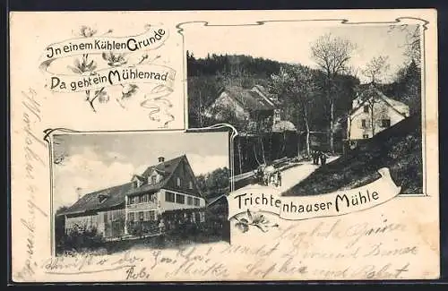 AK Zollikon, Gasthaus Trichtenhauser Mühle