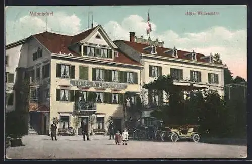 AK Männedorf, Ansicht vom Hotel Wildenmann