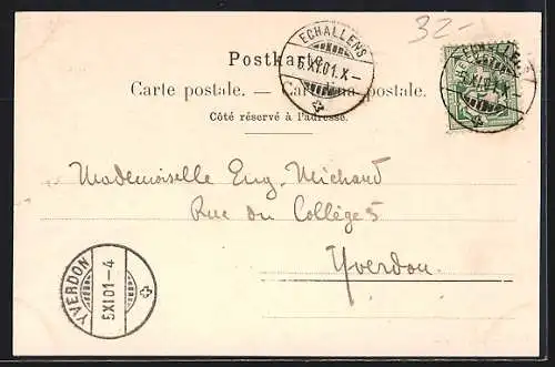 AK Echallens, Grande Rue