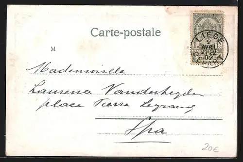 Lithographie Gruss vom Kriegsschauplatz, Das letzte Aufgebot - Die Heilsarmee unter General Booth