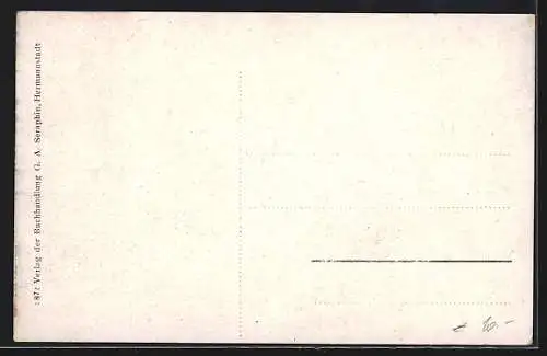 AK Hermannstadt, Kleiner Ring mit Ratthurm