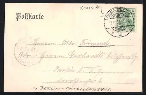 AK Berlin-Charlottenburg, Restaurant Spandauer Bock, Inh. R. Stegmeyer