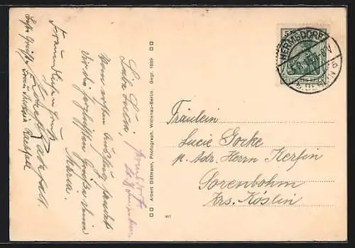 AK Berlin-Hermsdorf, Ansicht vom St. Dominikus-Stift