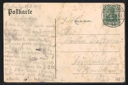 AK Berlin-Charlottenburg, Hotel und Restaurant Kaiser Friedrich Zelt, Inh. Hermann Lillpopo