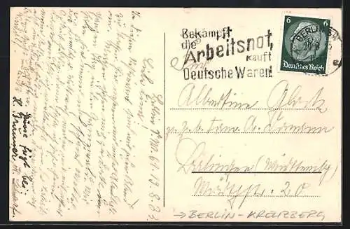 AK Berlin-Kreuzberg, Restaurant Zum Prager v. Karl Härtel mit Innenansichten, Alexandrinenstrasse 60