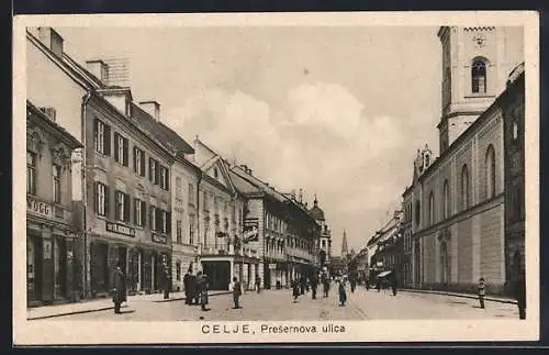 AK Celje, Presernova ulica