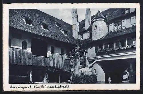 AK Memmingen i. A., Alter Hof in der Eintracht