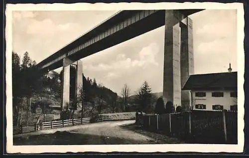 AK Mangfallbrücke der Reichsautobahn München-Salzburg-Wien