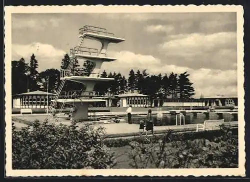 AK Wolfsburg / Fallersleben, Schwimmstadion, Sprungturm