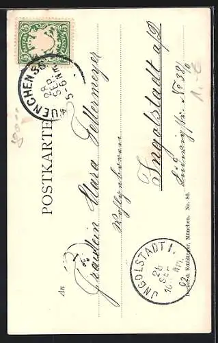 AK München, Aufnahme der Lukas-Kirche