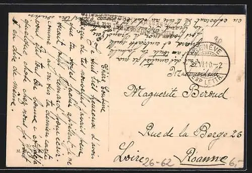 Künstler-AK Wichera: Frau mit Hut und Blumen