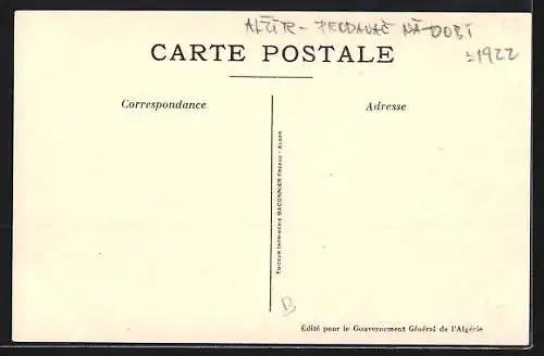 Künstler-AK Scènes et Types Algériens, Poterie Kabyle