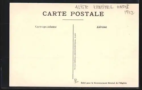 AK arabischer Händler mit einer Schlange