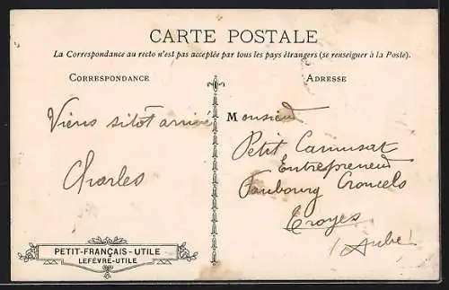 AK Eindecker Demoiselle von Santos Dumont, Experiences de 1909, Flugpionier