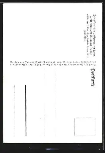 Künstler-AK Anton Hoffmann - München: Offizier des 2. Chevauleger-Regiments Taxis in Parade, 1914