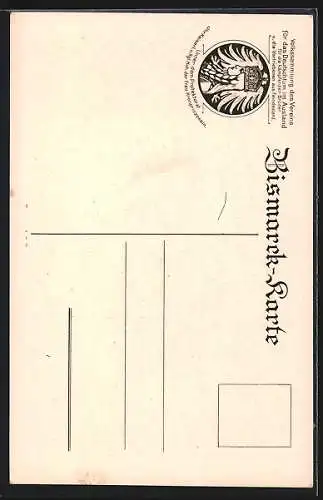 AK Portrait Bismarck als Bundestagsgesandter mit Orden