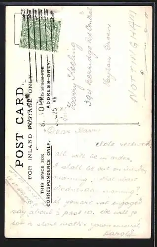 AK Kleiner Junge macht Seifenblasen