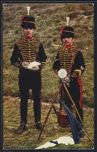 AK Royal Horse Artillery, Signallers, britische Soldaten