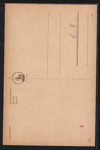 Künstler-AK Leopold Schmutzler: Dame mit Amphore