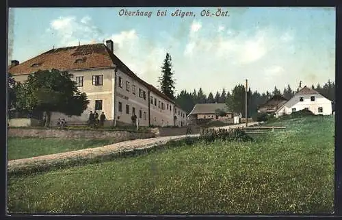 AK Aigen-Schlägl, Oberhaag, Teilansicht