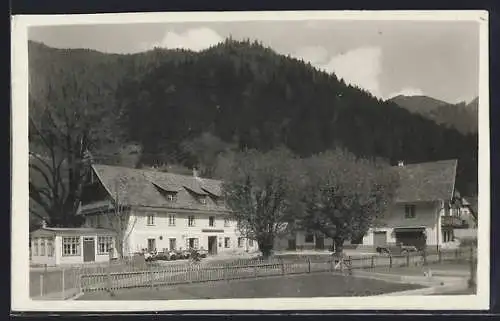 AK Ebensee /Salzkammergut, Gasthof Langwies, Bes. Peter Leirich