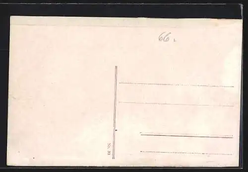 AK Saarbrücken, Talstrasse mit Winterbergdenkmal