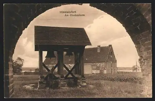 AK Himmelpfort, Partie am Glockenturm