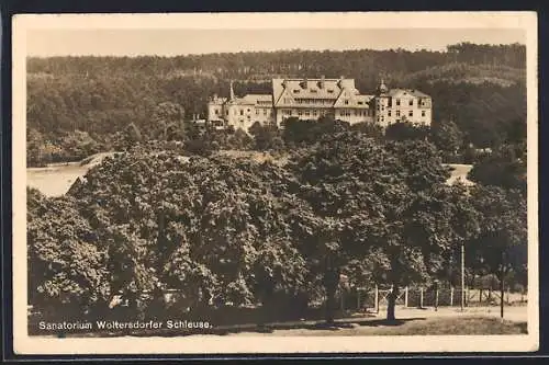 AK Erkner, Sanatorium Woltersdorfer Schleuse, Chefarzt Dr. Paul Grabley