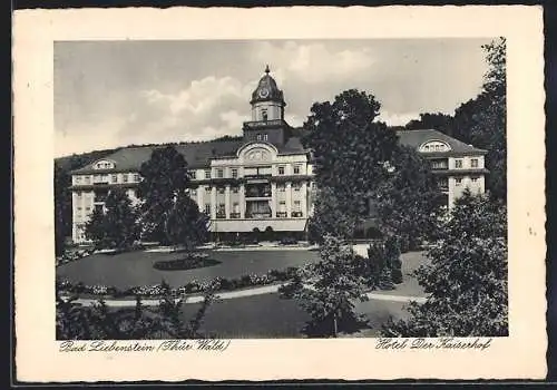 AK Bad Liebenstein /Thür. Wald, Hotel Der Kaiserhof