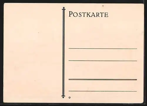 Künstler-AK Hamburg-Altona, Grosseinkaufs-Gesellschaft Deutscher Consumvereine mbH