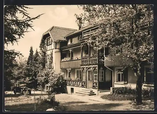 AK Buchenbach /Schwarzwald, Sanatorium Wiesneck, Verwaltungshaus