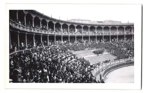 17 Fotografien Ansicht Madrid, Stierkamf Arena, Las Ventas, Torero, Stier