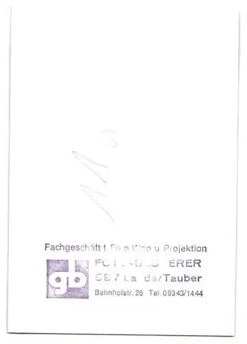 Fotografie Besserer, Lauda / Tauber, Ansicht Lauda / Tauber, Richtfest und anbringen der Turmspitze St. Jakobus Kirche