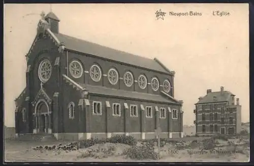 AK Nieuport-Bains, L`Eglise