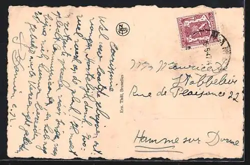 AK Natoye, Couvent des Pères Passionistes, Vue du Juvénat