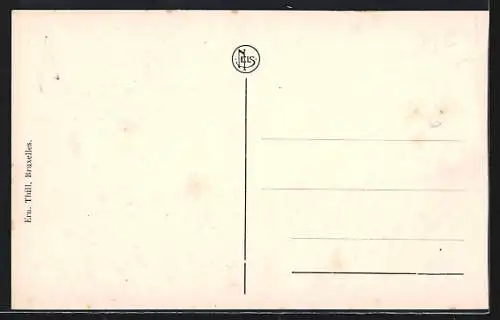 AK Nivelles, Panorama (Cote Nord) et Palais de Justice