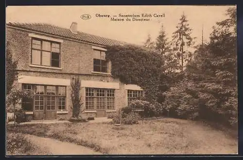 AK Obourg, Sanatorium Edith Cavell, Maison du Directeur