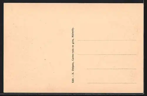 AK Malmédy, Vue prise de Bernister