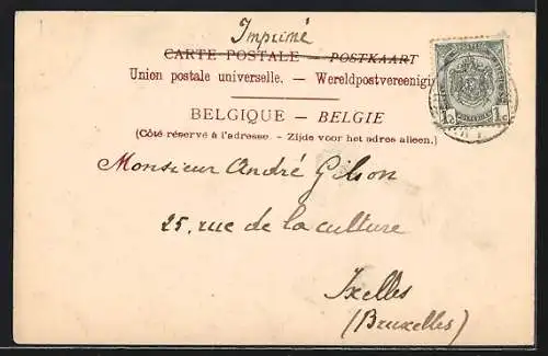 AK Mons, Pensionnat des Ursulines