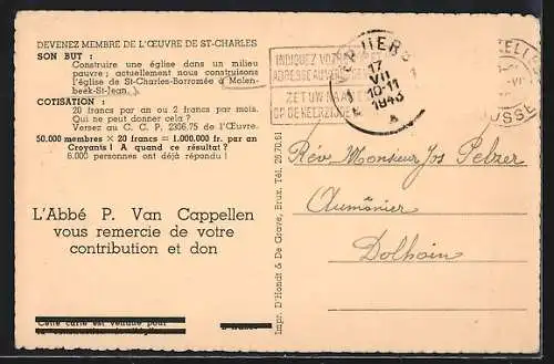 AK Molenbeek-St. Jean, Maquette de l`Eglise de St-Charles-Borromée