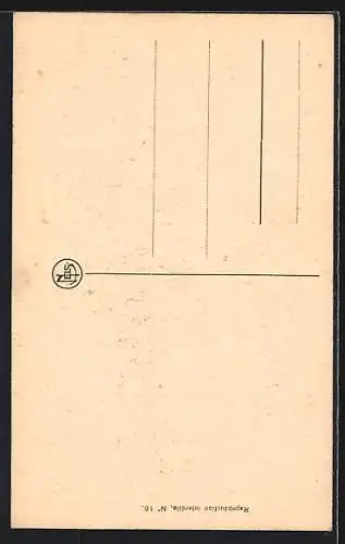 AK Maredsous, Eglise Abbatiale, entrée