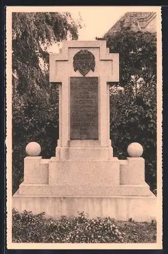 AK Dixmude, Monument Francais