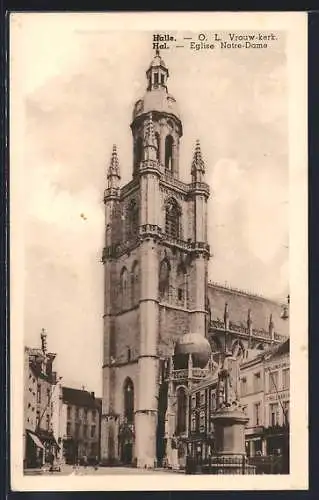 AK Halle / Hal, O. L. Vrouw-kerk, Eglise Notre-Dame