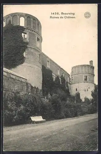 AK Beauraing, Ruines du Chateau